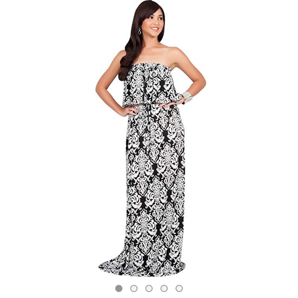 Beautiful maxi tube dress